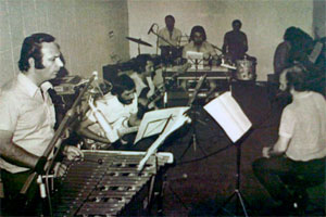 واروژان در حال ضبط – استودیو ال کوردو بس - ۱۳۵۰